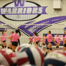 Warrior Teams Fight Breast Cancer with Pink-Out